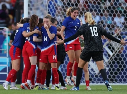 us women secure football gold with victory over brazil at paris olympics us women secure football gold with victory over brazil at paris olympics