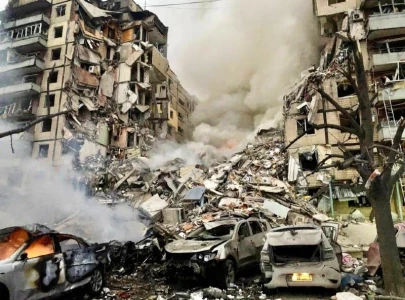 five killed as russian missile hits apartment block in ukraine s dnipro five killed as russian missile hits apartment block in ukraine s dnipro