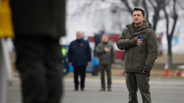 ukrainian president volodymyr zelensky photo aa file ukrainian president volodymyr zelensky photo aa file