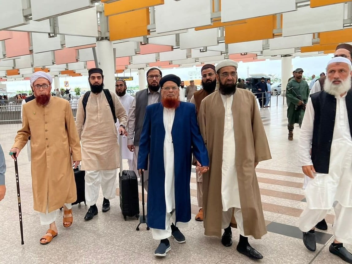 the ulema delegation will hold meetings with ttp representatives and with the afghan taliban govt officials in order to take the peace process forward photo express