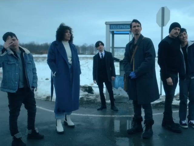 shot from umbrella academy final season teaser trailer courtesy netflix