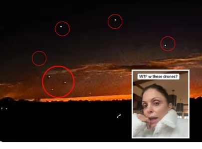 bethenny frankel shares drone theory cites pentagon connection something is wrong