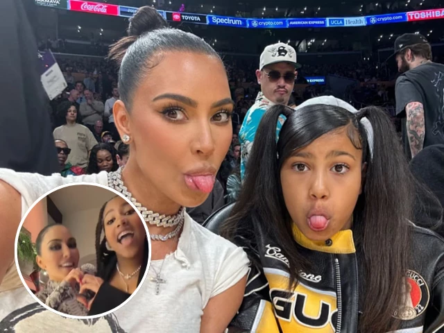 kim kardashian and north west groove together to ariana grande s santa tell me in new tiktok video kim kardashian and north west groove together to ariana grande s santa tell me in new tiktok video