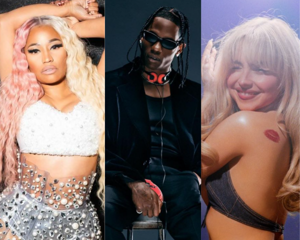 courtesy nickiminaj travisscott sabrinacarpenter on instagram