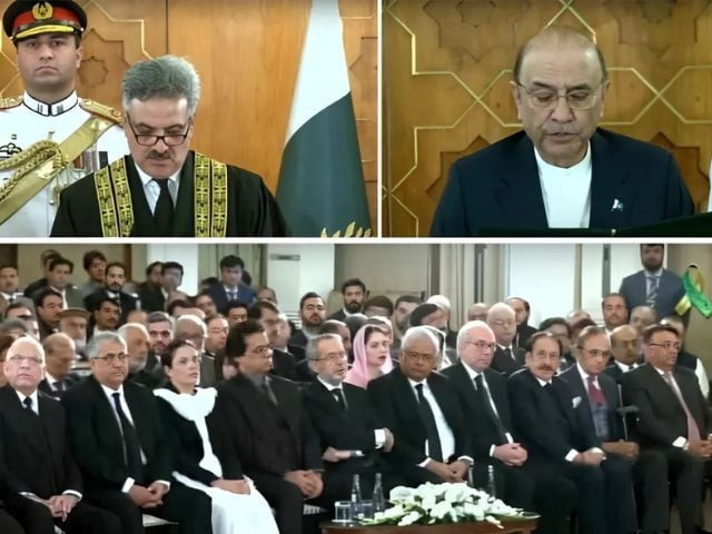 justice yahya afridi takes oath as chief justice of pakistan