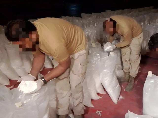 anf seizes drugs from container booked for malaysia