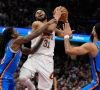 cleveland cavaliers beat oklahoma city thunder 129 122 in top of the table nba clash