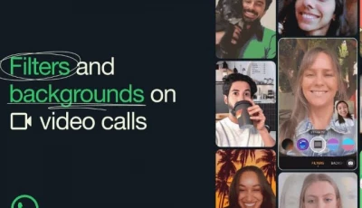 whatsapp rolls out fun filters and backgrounds for video calls