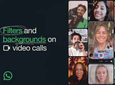 whatsapp rolls out fun filters and backgrounds for video calls