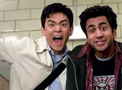 john cho s son finally watched harold kumar here s what he thought about the stoner classic