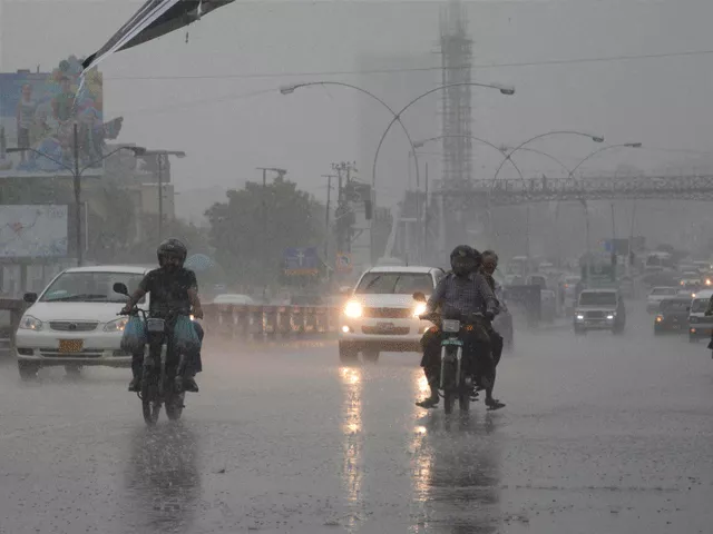 rain thunderstorms expected in karachi over next two days