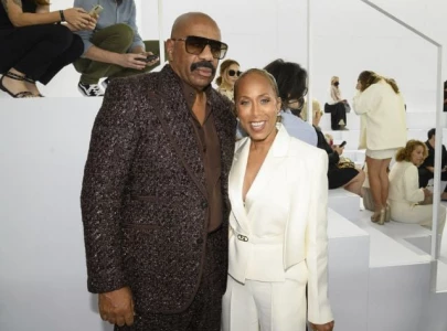 steve harvey responds sharply to audience question about wife marjorie