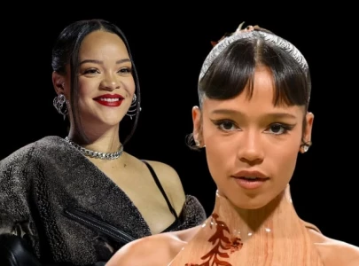 rihanna wants taylor russel to play her in a biopic she s got a nice forehead and she s fly