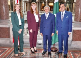 dpm ishaq dar meets uk counterpart focuses on climate action and trade