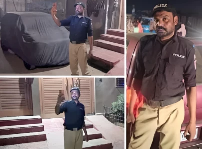 man arrested in karachi for impersonating police officer in tiktok videos