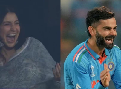watch anushka sharma turning virat kohli s biggest cheerleader steals the show