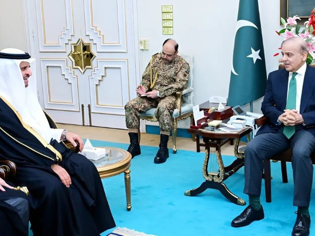 pm shehbaz meets saudi deputy interior minister highlights historic ties