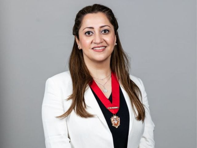 ayla majid makes history as acca s first pakistani president