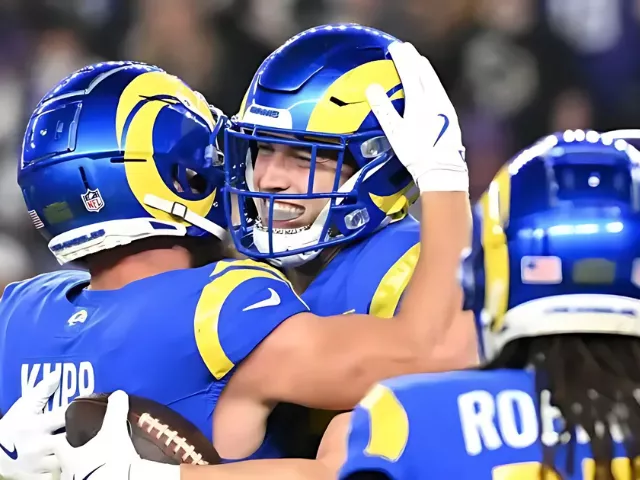 rams secure final nfl playoff spot with win over vikings honour la firefighters