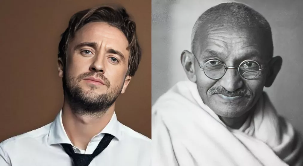 harry potter star tom felton to feature in new series on gandhi
