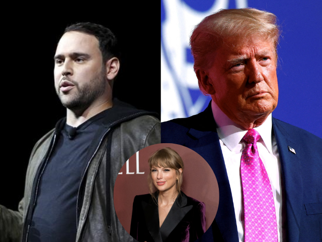 scooter braun tells donald trump to shake it off after his remarks about taylor swift