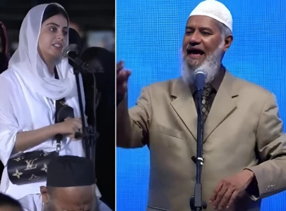 dr zakir naik clarifies concept of free will to actor yashma gill