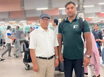 pakistan s sole paralympian haider ali departs for paris games