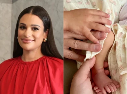 lea michele and husband zandy reich welcome second child emery sol reich