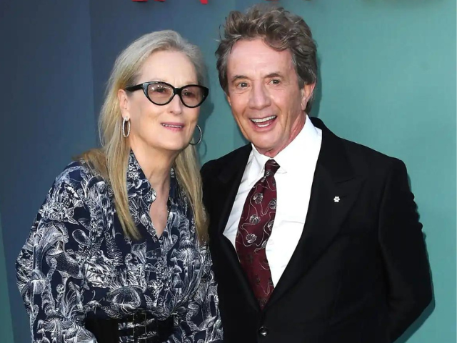 martin short and meryl streep spark romance rumors after holding hands at only murders premiere