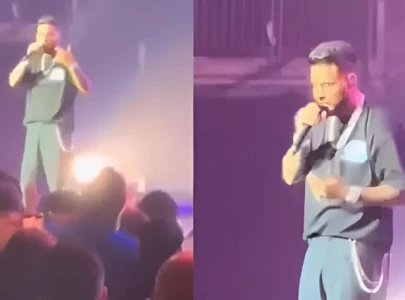 tauba tauba singer karan aujla responds to on stage shoe throwing incident