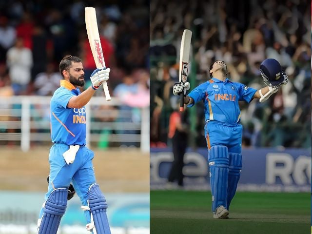 kohli s 58 run chase set to break tendulkar s record in a 147 year first