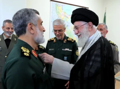 khamenei honours irgc commander for missile strikes on israel