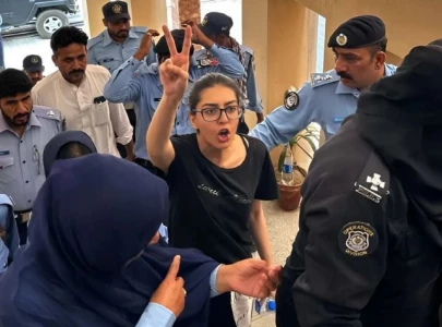 imaan mazari husband held for allegedly interfering with official operations