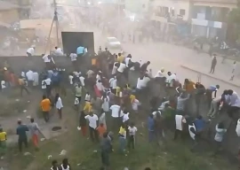 over 100 killed as rival football fans clash in guinea