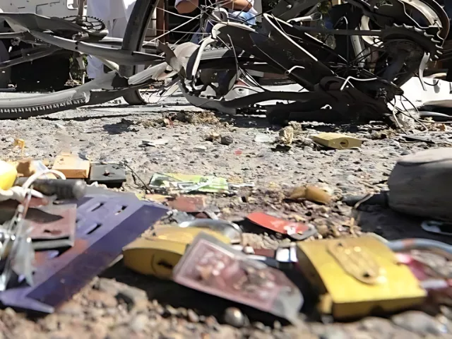 at least 10 including six policemen wounded in south waziristan bomb blast