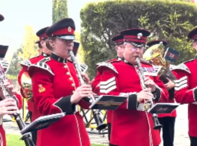 watch british army s hac band strikes a chord in pakistan with pasoori rendition