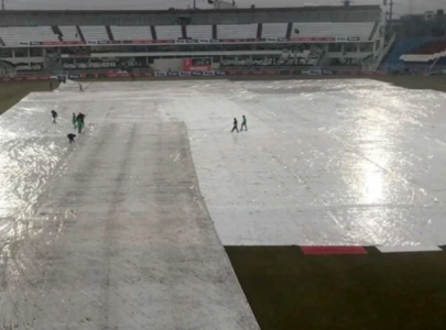 pakistan vs bangladesh second test day one called off due to rain