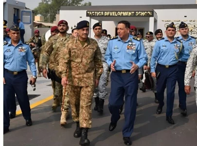 coas gen asim munir visits paf to review indus shield 2024 exercises