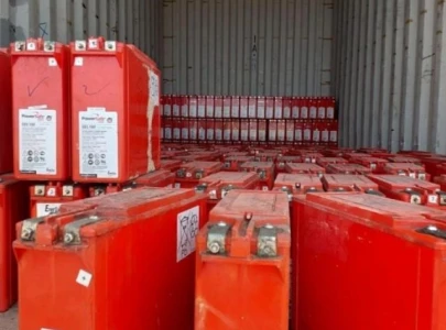 attempt to smuggle usable batteries under the guise of scrap foiled in karachi