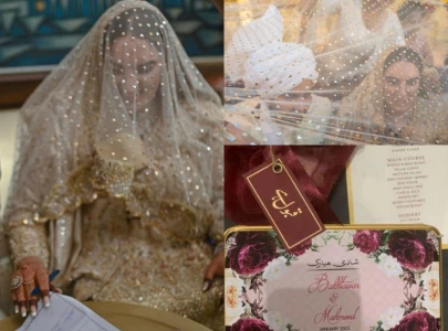 in pictures bakhtawar bhutto s nikkah ceremony