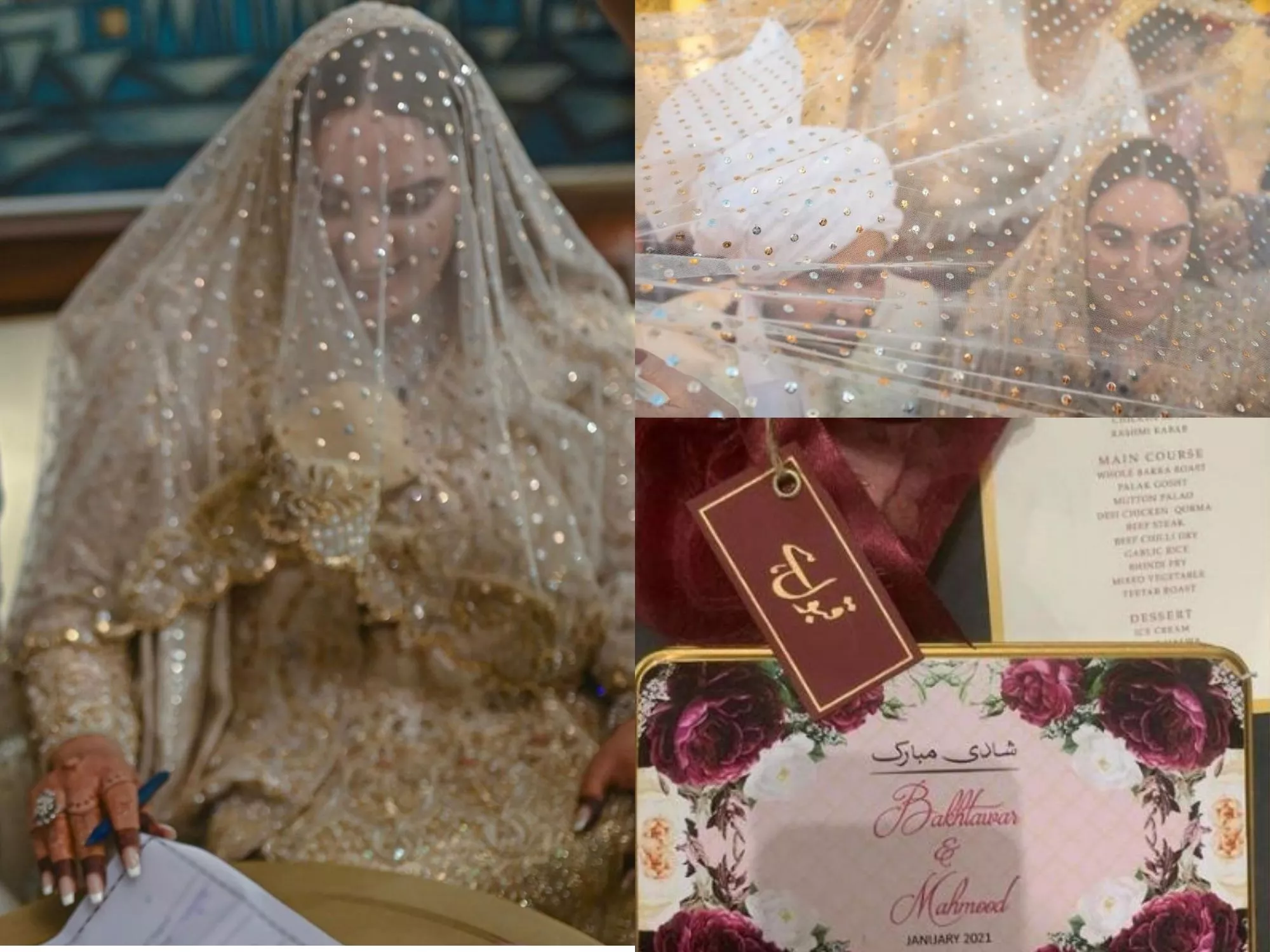 in pictures bakhtawar bhutto s nikkah ceremony