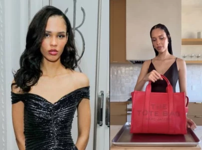 tradwife influencer nara smith creates marc jacobs tote bag from scratch in viral tiktok ad