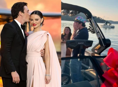 keleigh teller surprises miles with boat for 5th anniversary in unique proposal twist