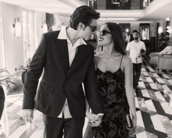 olivia rodrigo and louis partridge get cozy in new photo after venice film festival debut