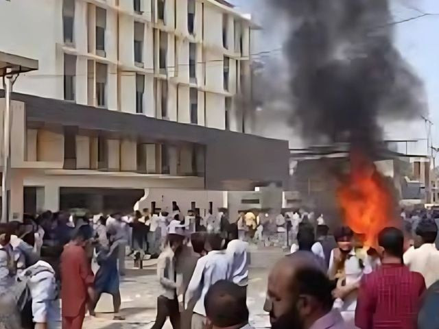 rawalpindi students charged for protesting against alleged rape case in lahore college