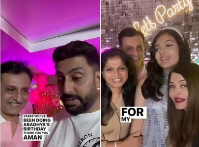 new video confirms abhishek bachchan attended aaradhya s birthday celebration