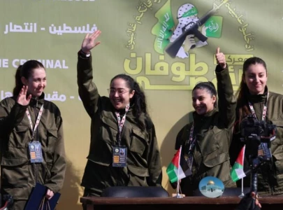 four israeli female hostages released by hamas return to israel