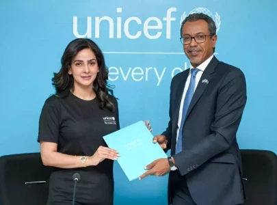saba qamar designated unicef pakistan s first national ambassador for child rights