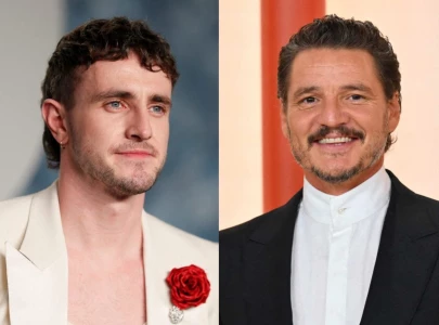 pedro pascal and paul mescal have fans thirsting over gladiator 2 first look pictures