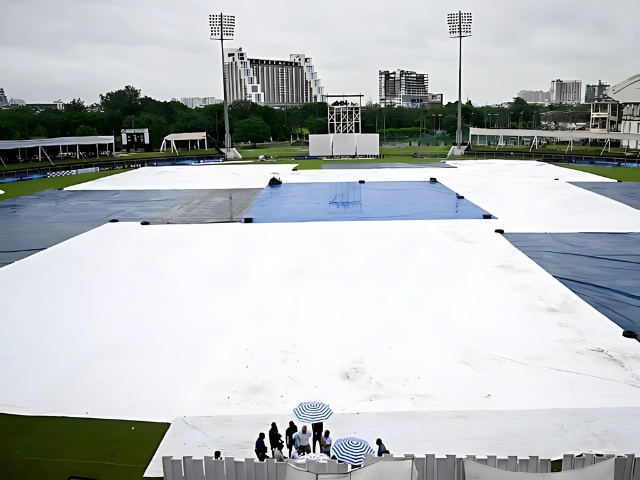 afg vs nz test match cancelled for fourth day due to rain and poor outfield